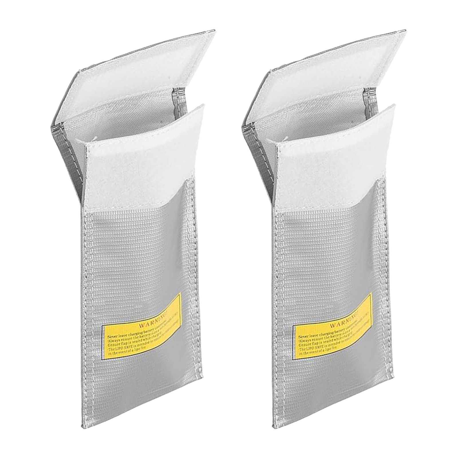 قطعتان من حقيبة تخزين البطاريا - مراجعة Drone Battery Bag وسعره