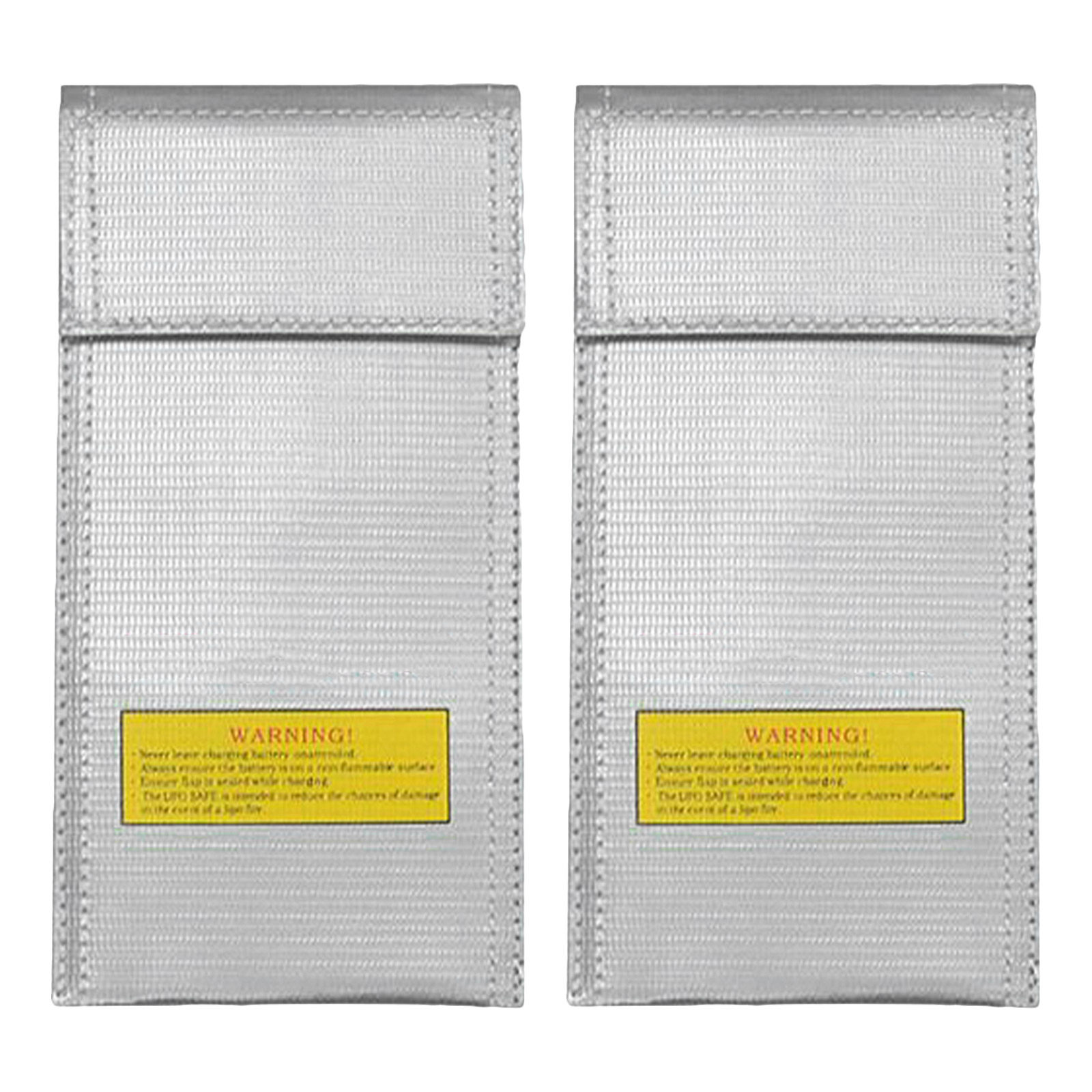 قطعتان من حقيبة تخزين البطاريا - مراجعة Drone Battery Bag وسعره
