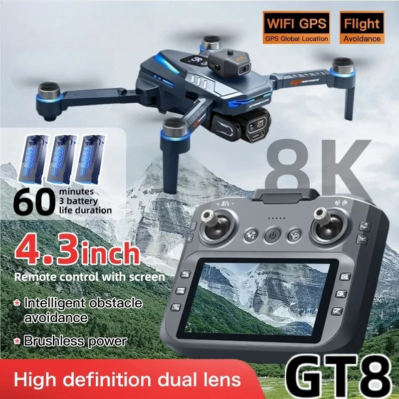طائرة بدون طيار GT8 الأصلية بد - مراجعة Jjrc Drone X12 وسعره