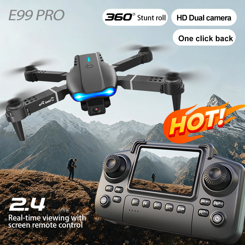 طائرة بدون طيار مزودة بعدستين  - مراجعة Drone Battery Case وسعره